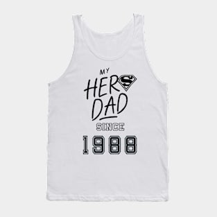 My Hero Dad 1988 Tank Top